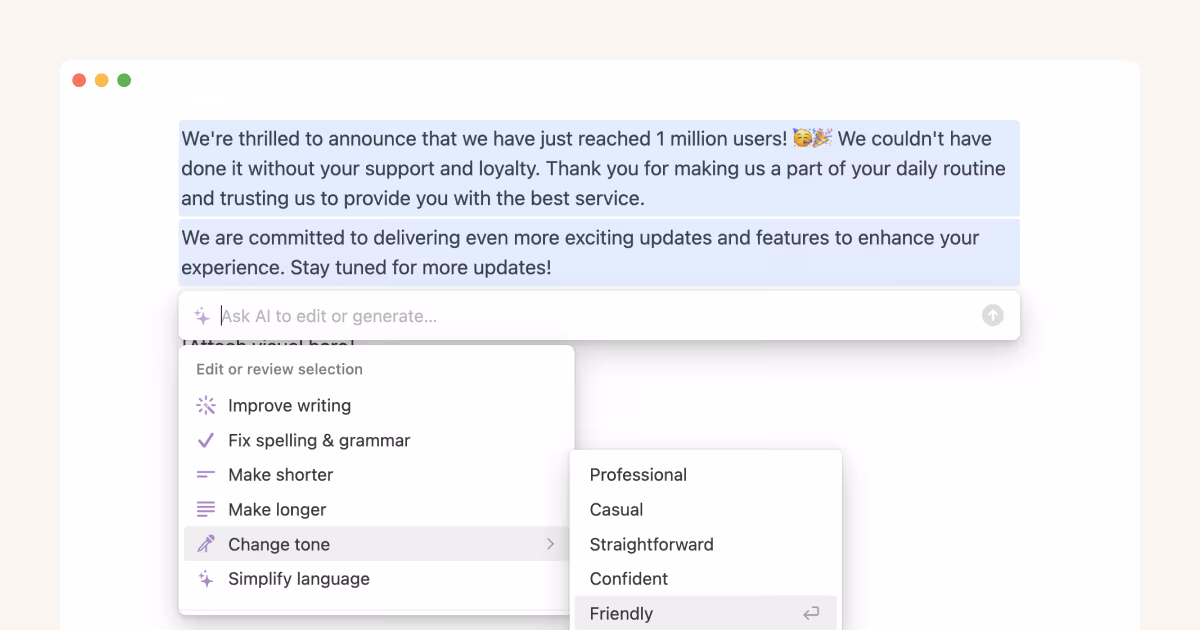 How marketing and sales teams can enhance creativity and productivity with Notion AI