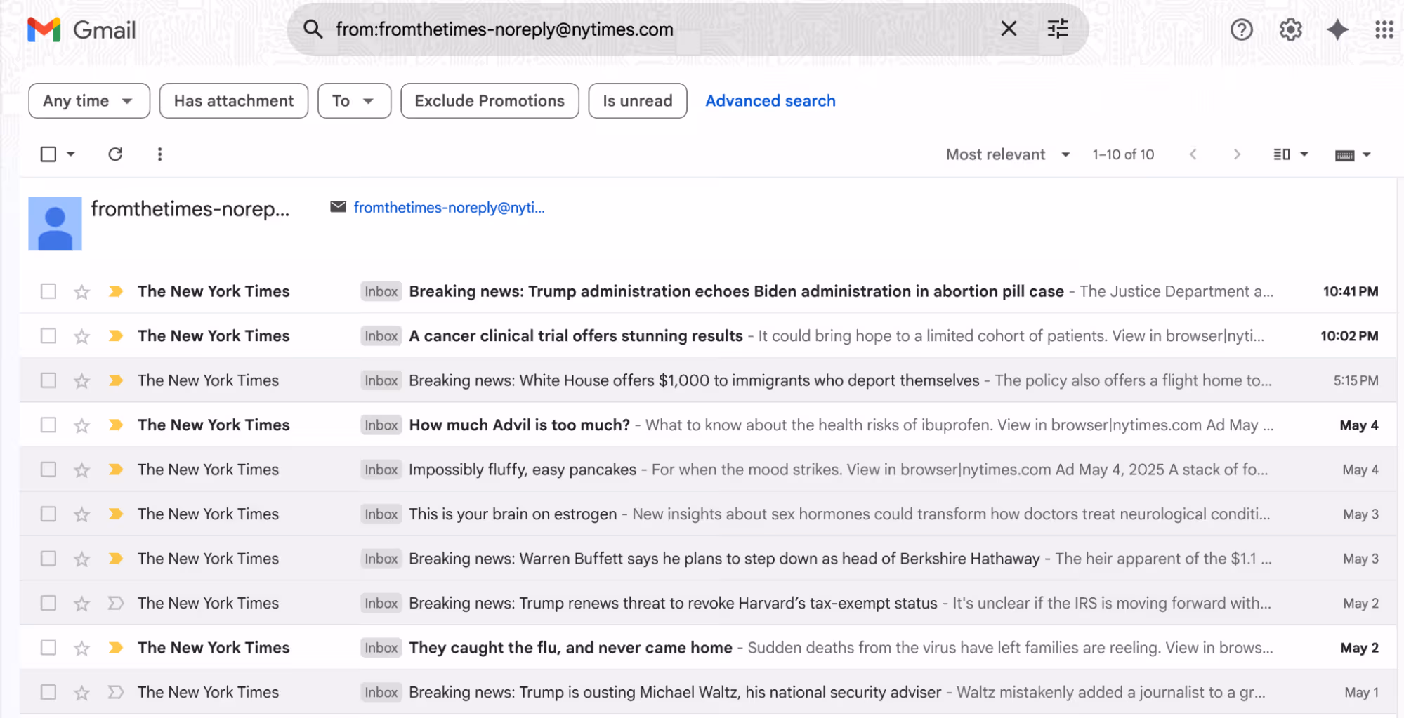 Source: Gmail screenshot