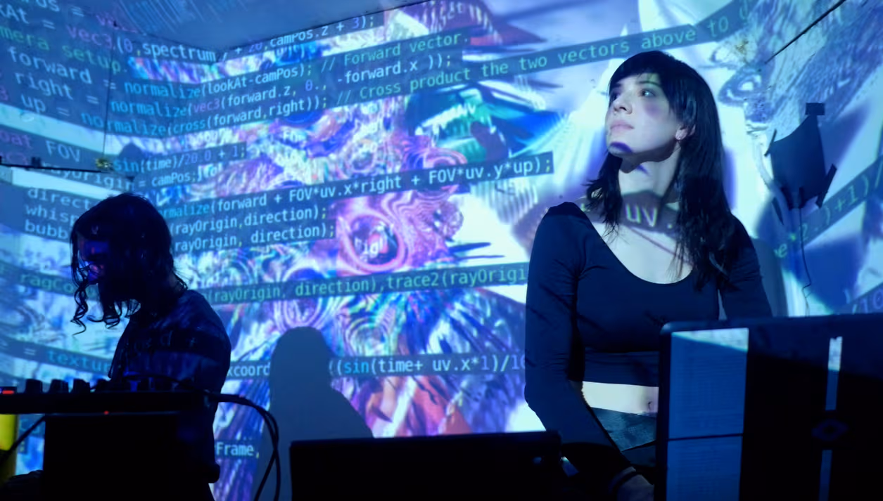 Char Stiles performing. Image from Codame.